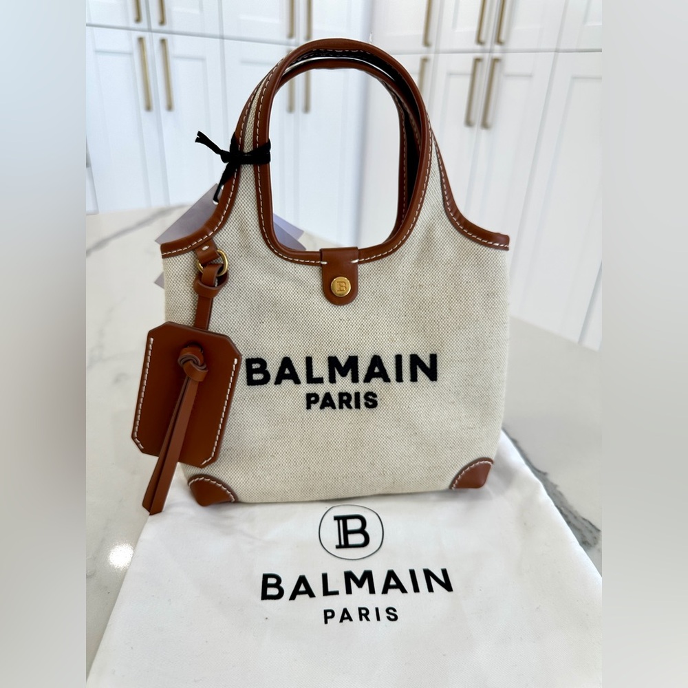 Balmain B-Army Grocery Shopper Bag - Picture 2 of 10
